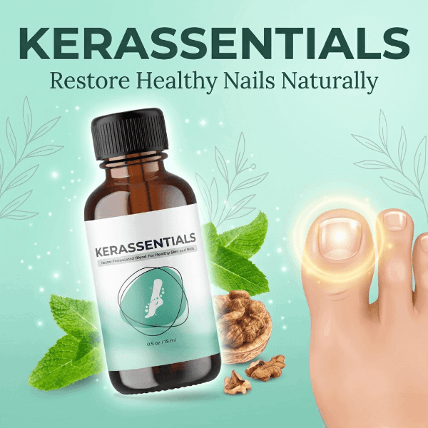 1 bottle image of  Kerassentials supplement 